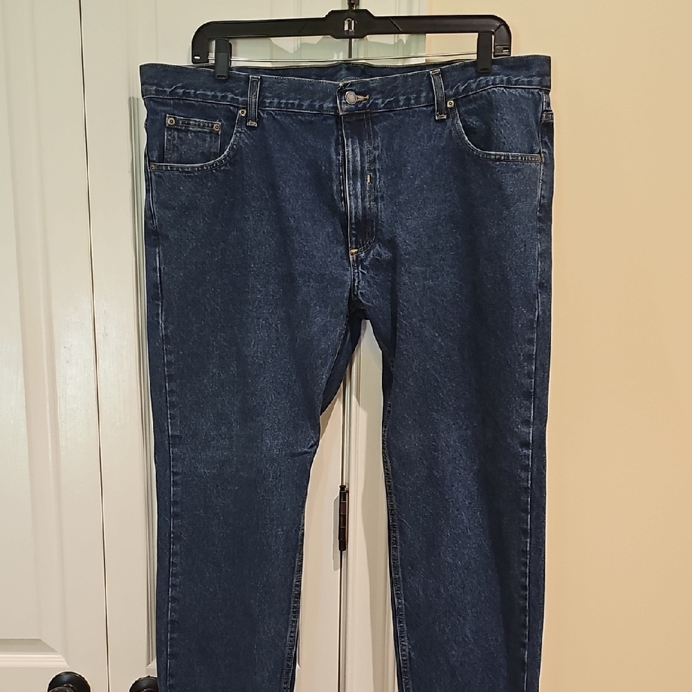 Sam's Members Mark Like New Classic Blue Denim Jeans 42x30